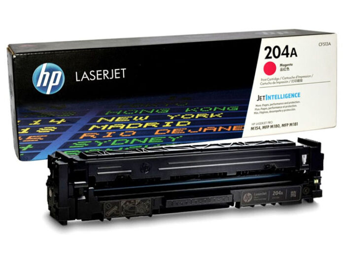 Toner Hp CF513A (204A) Lj Pro M154 Magenta 900 Pgs  cuentan con altos estándares de calidad de impresión y al mejor precio del mercado
