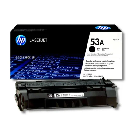 Toner Hp Q7553A (53A) L.J. P2015, M2727 tiene un rendimiento excelente si se trata de impresiones de calidad, la cual te rinde para 3.000 páginas