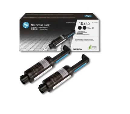 Toner Hp W1103AD (103AD) N.S.L 1000 Black (Pack X 2) tiene un rendimiento excelente si se trata de impresiones de calidad.