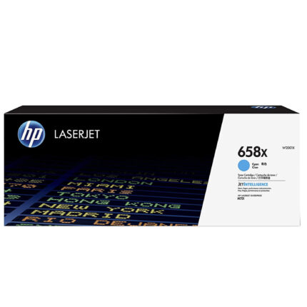 Toner Hp W2001X (658X) L.J. M571 Cyan 28,000 Pgs te ofrece calidad de impresión en color Cyan nítido y radiante, te brinda garantía de fábrica,