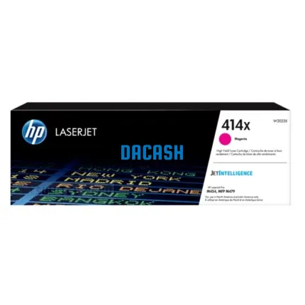 Toner Hp W2023X (414X) L.J. M454 Magenta 6,000 Pgs Imprima todos sus documentos empresariales de forma rápida y eficiente,