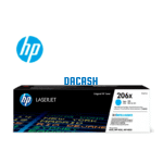 Toner Hp W2111X (206X) L.J. M255 Cyan 2,450 Pgs asequible para impresoras compactas y rápidas, ofrecen un seguimiento de tóner confiable