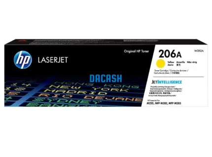 Toner Hp W2112A (206A) L.J. M255 Yellow 1,250 Pgs  tiene un rendimiento excelente si se trata de impresiones de calidad