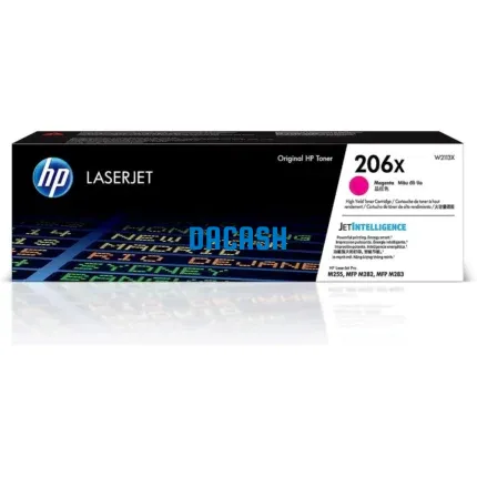 Toner Hp W2113X (206X) L.J. M255 Magenta 2,450 Pgs asequible para impresoras compactas y rápidas, ofrecen un seguimiento de tóner confiable