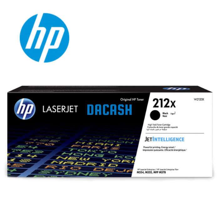 Toner Hp W2120X (212X) L.J. M555 Black 13 Kpgs Siga confiando en los resultados de calidad profesional y siempre intensa usando un tóner HP
