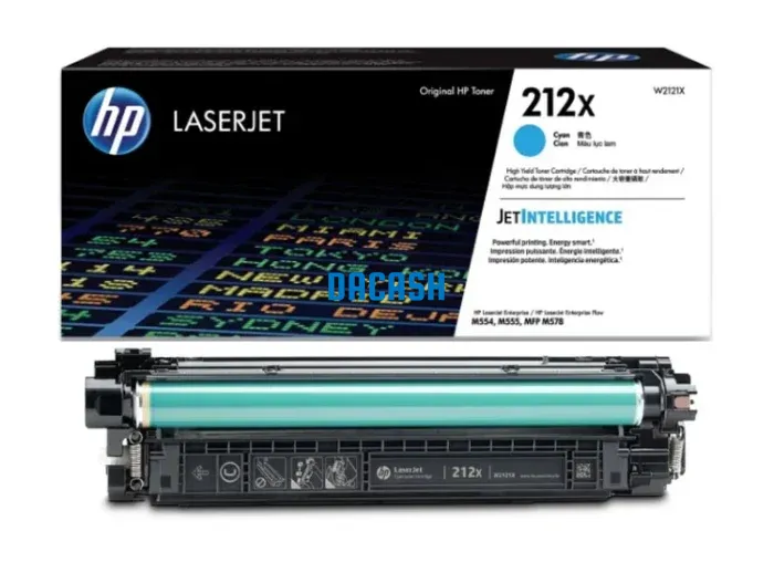 Toner Hp W2121X (212X) L.J. M555 Cyan 10 Kpgs Siga confiando en los resultados de calidad profesional y siempre intensa usando un tóner HP