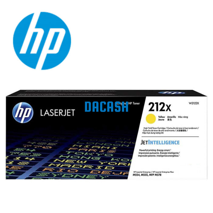 Toner Hp W2122X (212X) L.J. M555 Yellow 10 Kpgs Siga confiando en los resultados de calidad profesional y siempre intensa usando un tóner HP