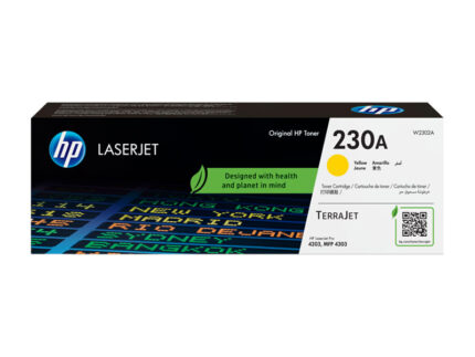 Toner Hp W2302A (230A) L.J. Yellow 1,800 Pags Imprima todos sus documentos empresariales de forma rápida y eficiente, e iguale el rendimiento
