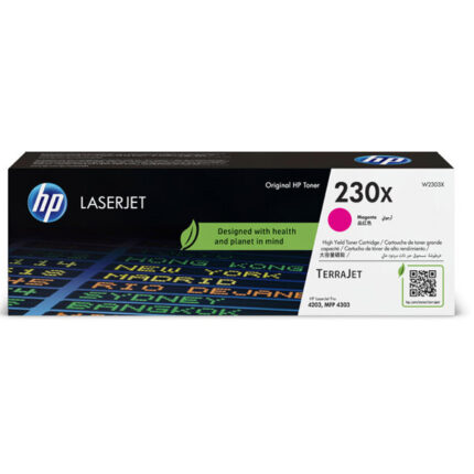 Toner Hp W2303X (230X) L.J. Magenta 5.5 Kpgs representan la fusión perfecta entre calidad, rendimiento y sostenibilidad