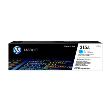Toner HP W2311A (215A) L.J. Cyan 850 Pags  Los cartuchos de tóner original Laser producen documentos con gráficos y texto negro de alta calidad.
