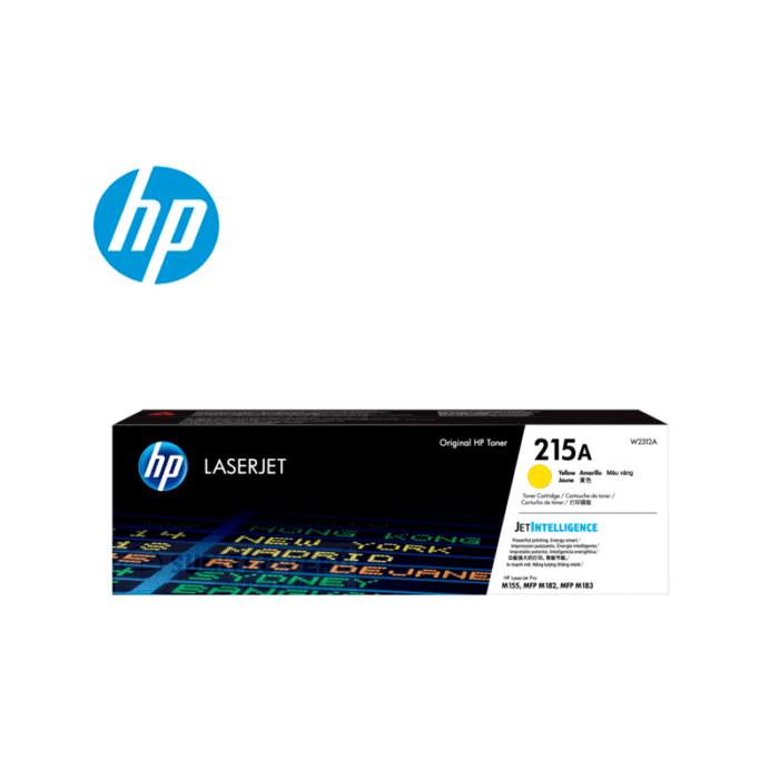 Toner Hp W2312A (215A) L.J. Yellow 850 Pags  Los cartuchos de tóner Laser producen documentos con gráficos y texto negro de alta calidad.