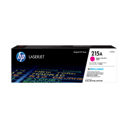Toner Hp W2313A (215A) L.J. Magenta   850 Pags  Los cartuchos de tóner Laser producen documentos con gráficos y texto negro de alta calidad.