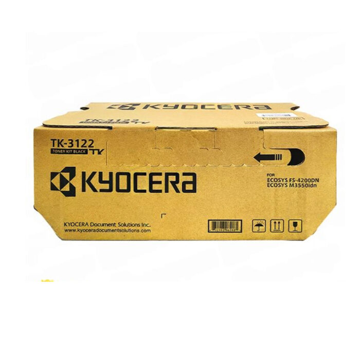 Toner Kyocera TK-3122 Fs-4200Dn, M3550Idn Original tiene un rendimiento excelente si se trata de impresiones de calidad, te rinde 21,000 págs