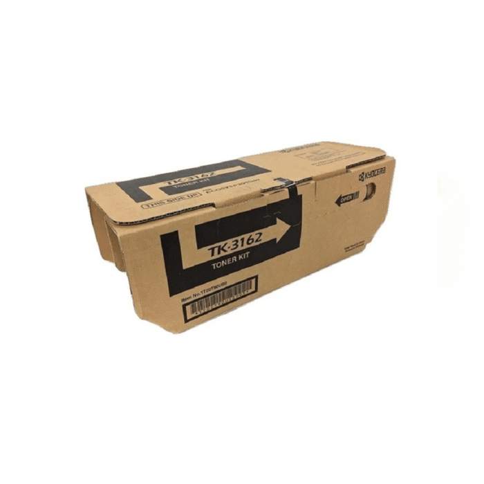 Tóner Kyocera TK-3162 Ecosys M3145id 12.500 Páginas diseñado para ofrecer una impresión de alta calidad y duradera en entornos de oficina.