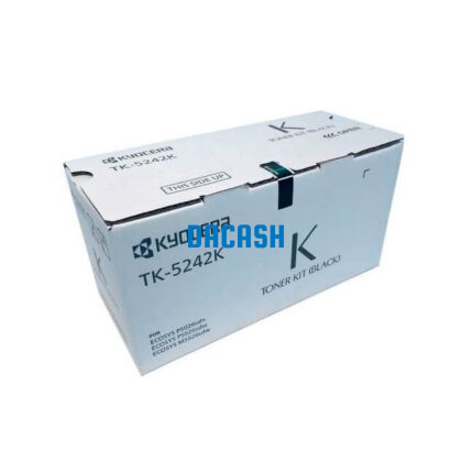 Toner Kyocera Tk-5242K Negro Ecosys M5526Cdw 4K PGS te ofrece calidad de impresión  nítido y radiante, te brinda garantía de fábrica