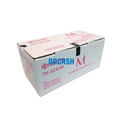 Toner Kyocera Tk-5242M Magenta Ecosys M5526Cdw 3K PGS te ofrece calidad de impresión  nítido y radiante, te brinda garantía de fábrica
