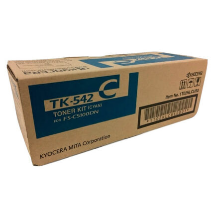 toner kyocera tk-542C Cyan fs-c5100dn 5000 paginas  cuenta con un rendimiento excelente si se trata de impresiones de calidad