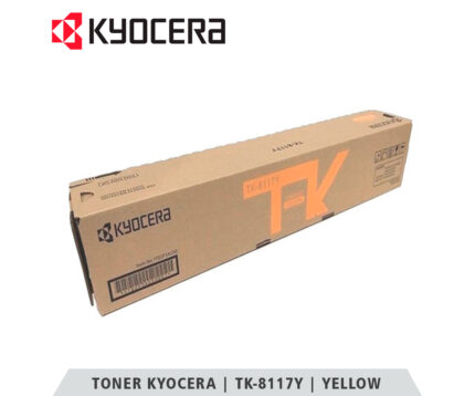 Tóner Kyocera TK-8117Y Ecosys M8124cidn Amarillo 6,000 Páginas tiene un rendimiento excelente si se trata de impresiones de calidad,
