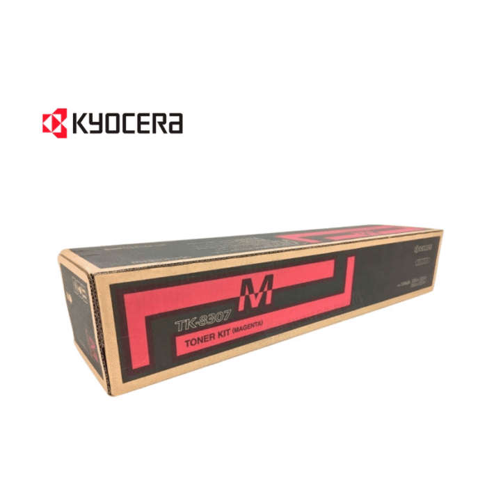Toner Kyocera TK-8307M Taskalfa 3050Ci Magenta Original tiene un rendimiento excelente si se trata de impresiones de calidad, rinde 25,000 págs