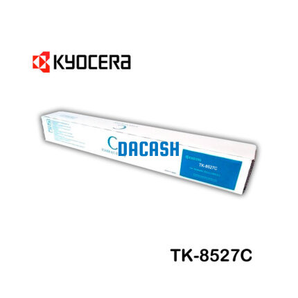 Toner Kyocera TK-8527C Cyan TaskAlfa 3552ci / 3553ci 4053ci ofrece un rendimiento confiable y una capacidad de impresión consistente