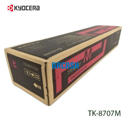 Toner Kyocera TK-8707M Taskalfa 6550 / 7550CI Magenta (70K Pag.) Asegura textos nítidos y gráficos claros en cada impresión. Alto Rendimiento