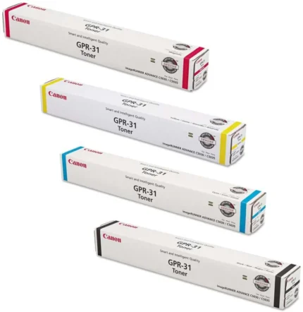 Toner Canon GPR-31 Yellow Advance 52355a 27.000 Pags Los cartuchos de tóner Canon originales garantizan una calidad de impresión excelente