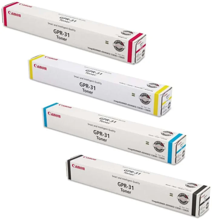 Toner Canon GPR-31 Yellow Advance 52355a 27.000 Pags Los cartuchos de tóner Canon originales garantizan una calidad de impresión excelente