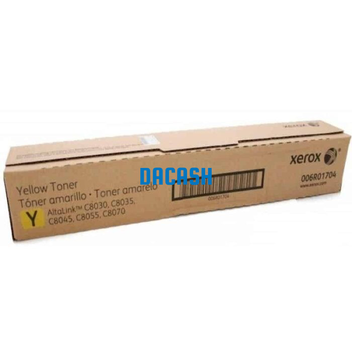 Toner Xerox 006R01704 Yellow AltaLink C8030 obtendrás impresiones de alta calidad con texto nítido y gráficos claros en cada página.
