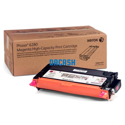 Toner Xerox 106R01401 Phaser 6280 Magenta 5,900 Páginas  tiene un rendimiento excelente si se trata de impresiones de calidad,