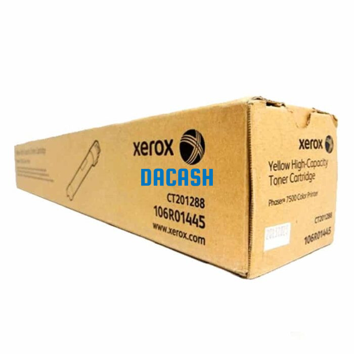 Toner Xerox 106R01445 Yellow Phaser 7500 tiene un rendimiento excelente si se trata de impresiones de calidad, te rinde para 17,800 págs