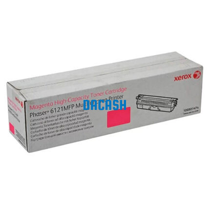 Toner Xerox 106R01474 Magenta Phaser 6121mfp Condición Nuevo Producto Original Rendimiento 2,600 Paginas usar con impresora 6121mfp