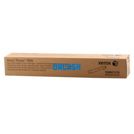 Toner Xerox 106R01570 Cyan Phaser 7800  tiene un rendimiento excelente si se trata de impresiones de calidad, te rinde para 17,200 págs 