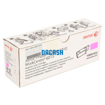 Toner Xerox 106R01632 Magenta Para 6000/6010 tiene un rendimiento excelente de impresiones de calidad, la cual te rinde para 1,000 págs