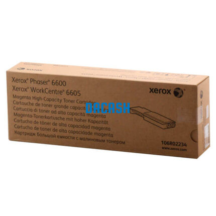 Toner Xerox 106R02234 Magenta Phaser 6600, WorkCentre 6605 está especialmente formulado y probado para proporcionar la mejor calidad