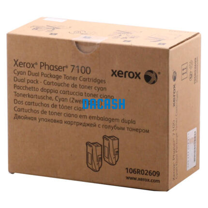 Toner Xerox 106R02609 Cian Dual Pack te ofrece calidad de impresión en color Dual Pack Cian nítido y radiante, te brinda garantía de fábrica