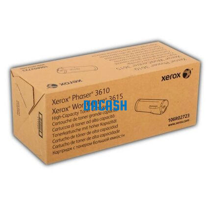 Tóner Xerox 106R02723 negro Phaser 3610/3615  te ofrece calidad de impresión en color Negro nítido y radiante, te brinda garantía de fábrica