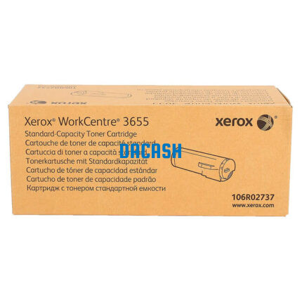 Toner Xerox 106R02737 Negro Wc 3655 te ofrece calidad de impresión en color Negro nítido y radiante, te brinda garantía de fábrica