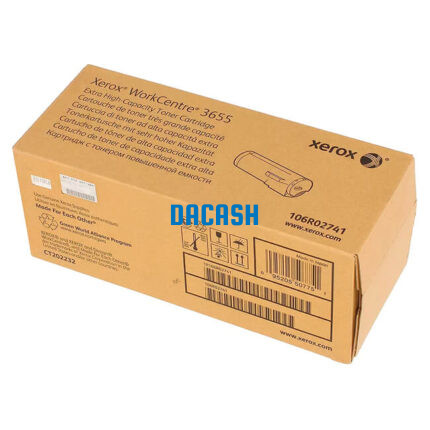 Toner Xerox 106R02741 WC 3655 25900 Pg  te ofrece calidad de impresión en color Negro nítido y radiante, te brinda garantía de fábrica