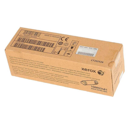 Toner Xerox 106R03481 Cyan 6510/6515  tiene un rendimiento excelente si se trata de impresiones de calidad, la cual te rinde para 1,000 páginas 
