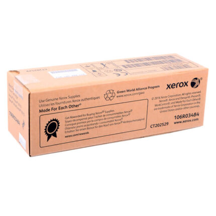 Toner Xerox 106R03484 Negro 6510/6515  tiene un rendimiento excelente si se trata de impresiones de calidad, la cual te rinde para 1,000 páginas 