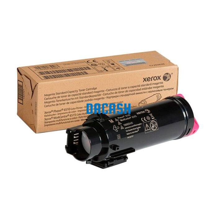 Toner Xerox 106R03486 Magenta 6510/6515 Alta Capacidad  Para Impresora Xerox Phaser 6510, Workcentre 6515 Rendimiento 2,400 Paginas