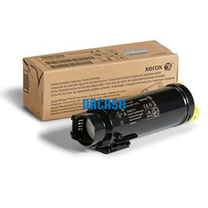 Toner Xerox 106R03487 Yellow 6510/6515 Alta Capacidad  Para Impresora Xerox Phaser 6510, Workcentre 6515 Rendimiento 2,400 Paginas