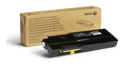 Toner Xerox 106R03521 Yellow C400/C405 es la mejor opción para quienes buscan impresiones nítidas y duraderas rinde 5,000 páginas