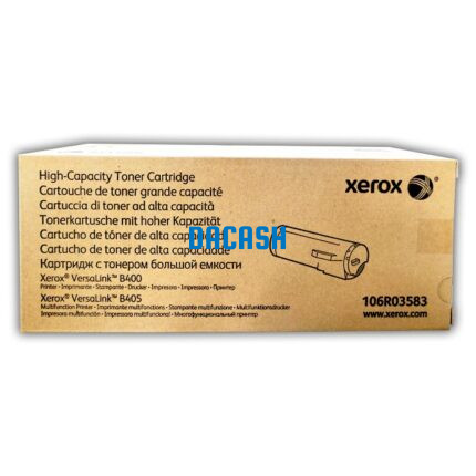 toner xerox 106R03583 para B400 B405 original  te ofrece calidad de impresión en color Negro nítido y radiante, te brinda garantía de fábrica