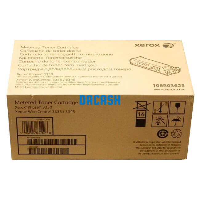 toner-xerox-106r03625-phaser-3330-workcentre-3335 Tóner Xerox 106R03625 Phaser 3330 / WorkCentre 3335 / 3345 Black 11,000 Pgs te ofrece calidad de impresión en color Metered nítido y radiante
