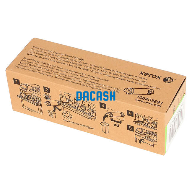 toner-xerox-106r03693-cyan-6510-6515 Toner Xerox 106R03693 Cyan 6510/6515 te ofrece calidad de impresión en color Cian nítido y radiante, te brinda garantía de fábrica