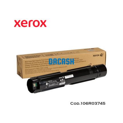 Toner Xerox 106R03745 Black Versalink C7020, C7025, obtendrás impresiones de alta calidad con texto nítido y gráficos claros en cada págs.