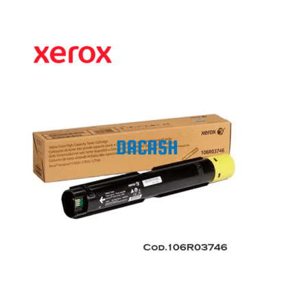 Toner Xerox 106R03746 Yellow Versalink C7020, C7025, obtendrás impresiones de alta calidad con texto nítido y gráficos claros en cada págs.