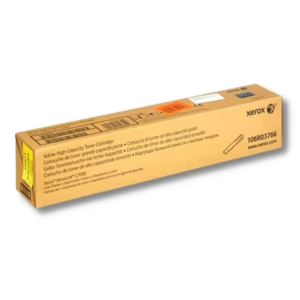 Toner Xerox 106R03766 Amarillo Versalink C7000 Alta Capacidad, Con Rendimiento Aproximado de 10,100 Paginas 
