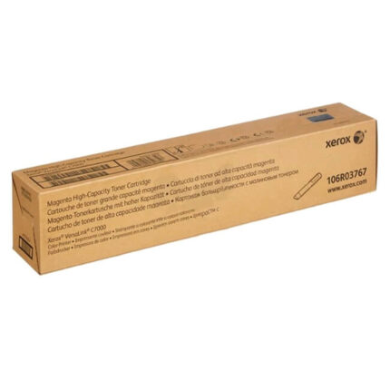 Toner Xerox 106R03767 Magenta Versalink C7000 Alta Capacidad, Con Rendimiento Aproximado de 10,100 Paginas 